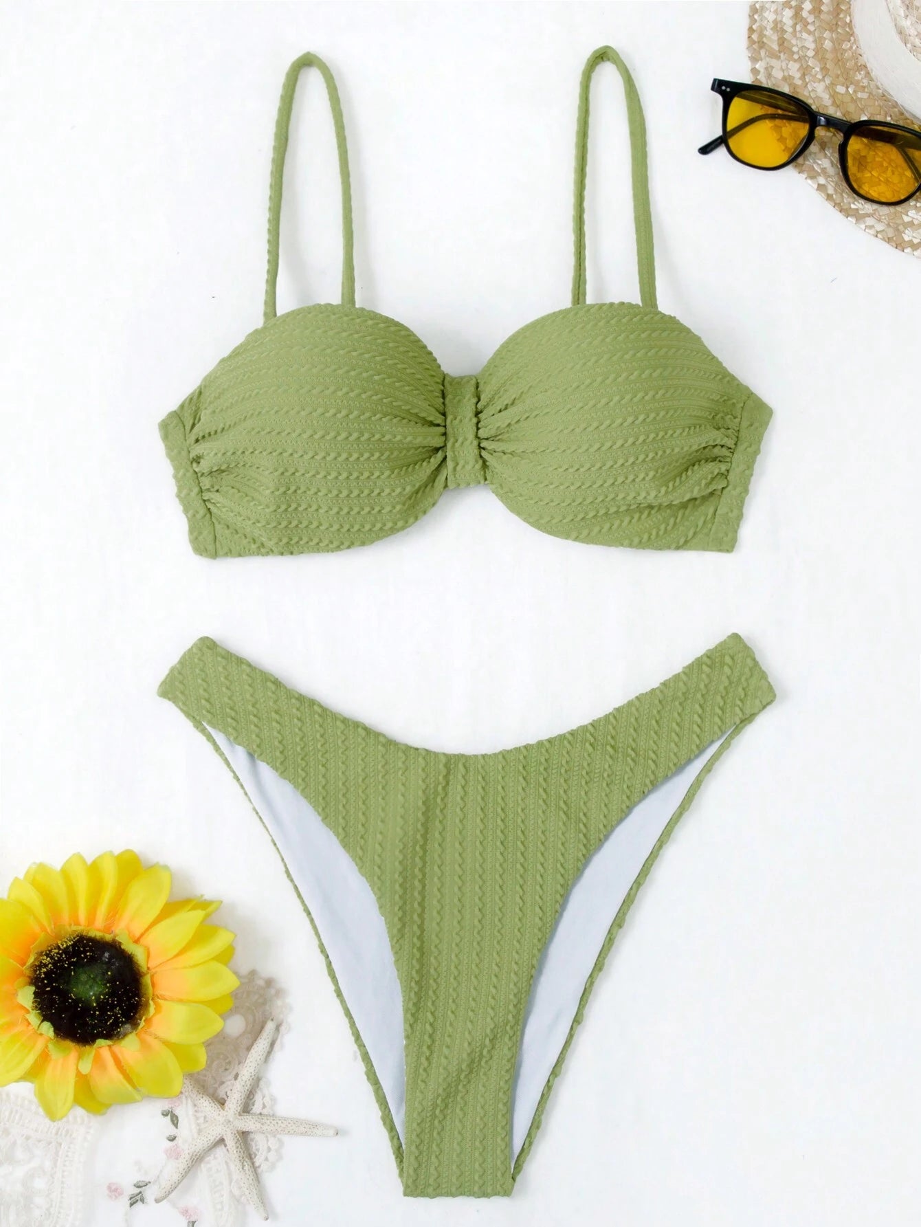 Summer Essence – Biquíni Cor Sólida BelleBoo