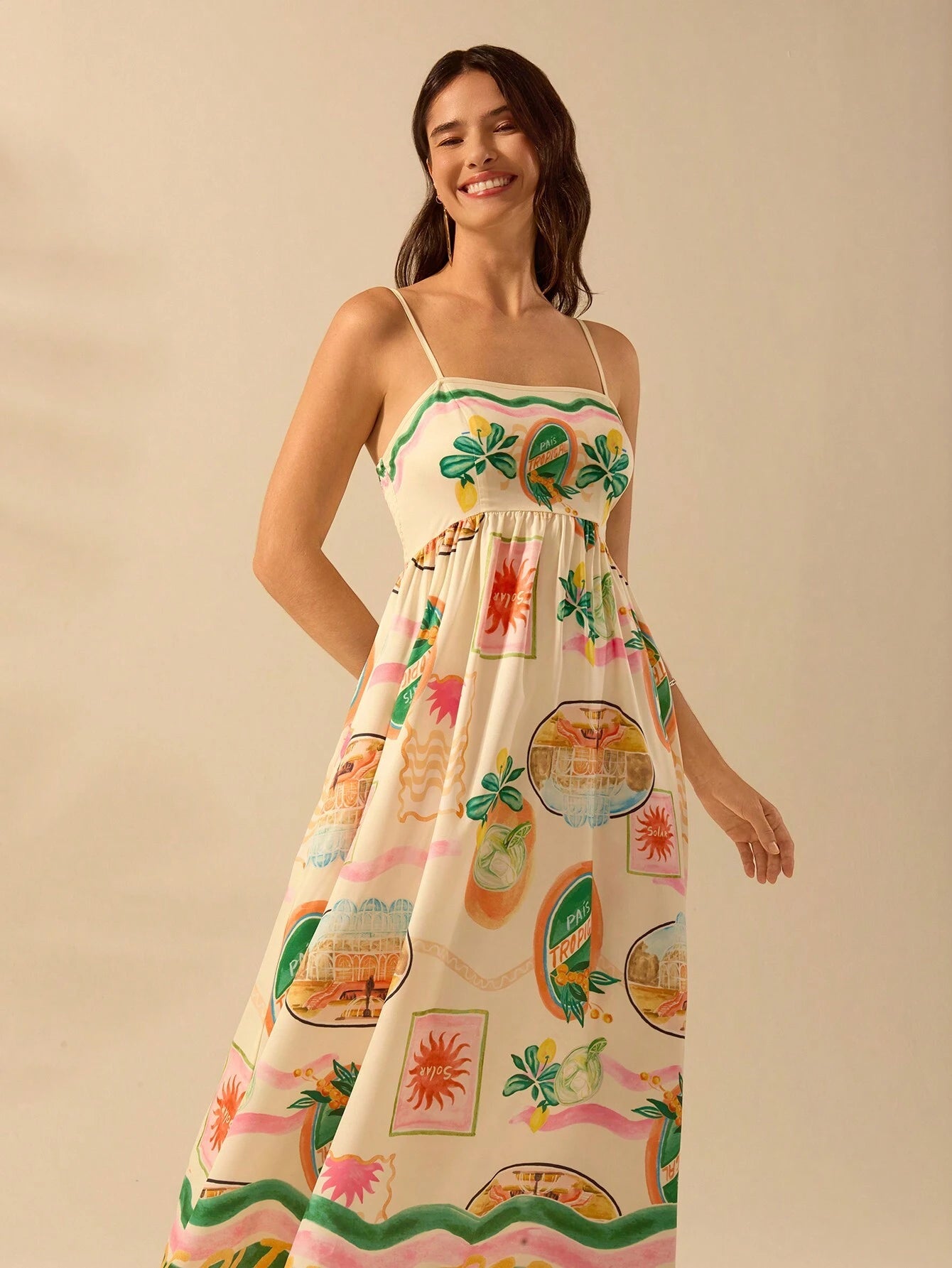 Vestido Brisa Tropical