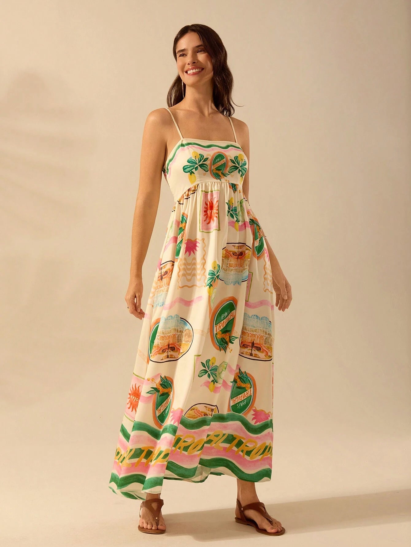 Vestido Brisa Tropical