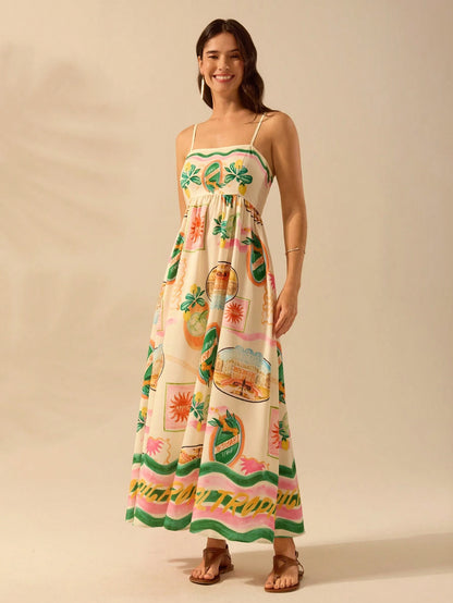 Vestido Brisa Tropical