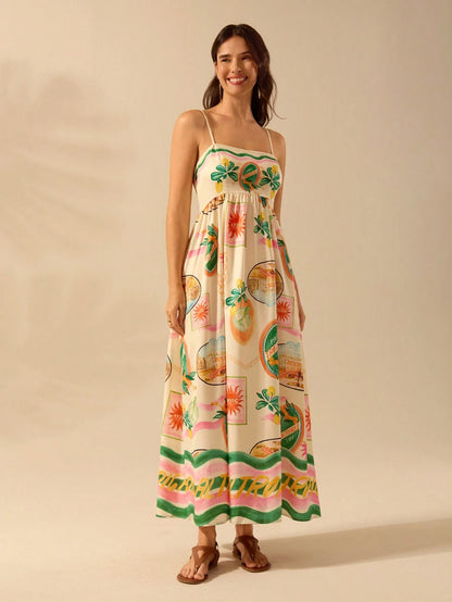 Vestido Brisa Tropical