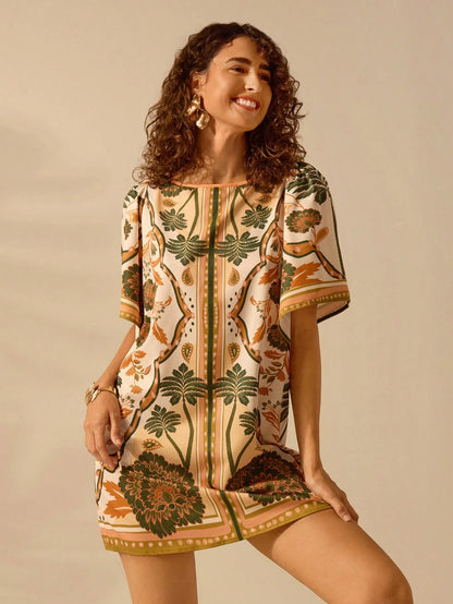 Vestido Aurora Tropical