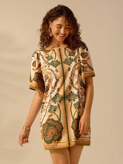 Vestido Aurora Tropical