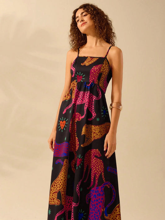 Vestido Eclipse Dourado