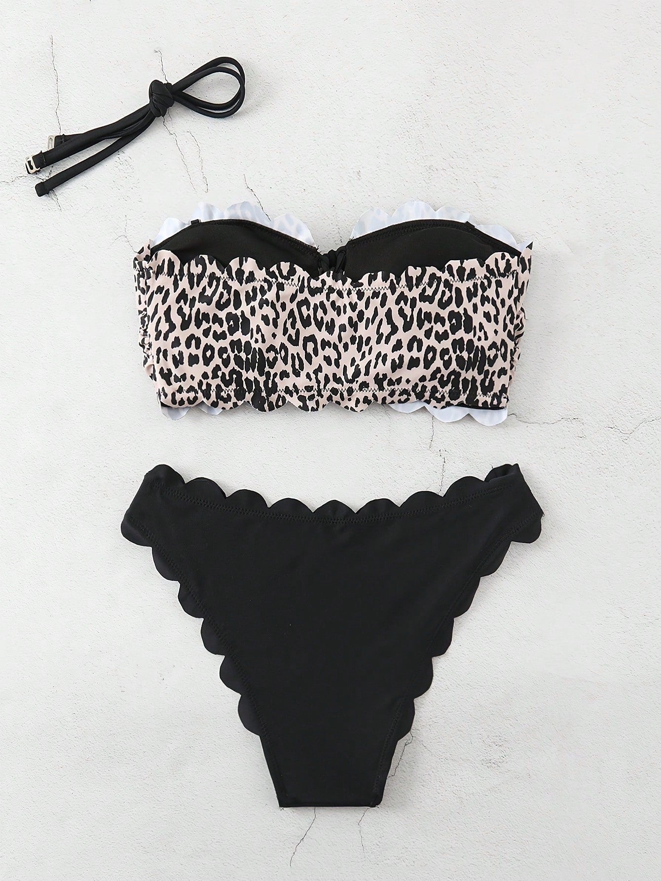 Savage Halter – Biquíni Leopardo com Top Halter BelleBoo