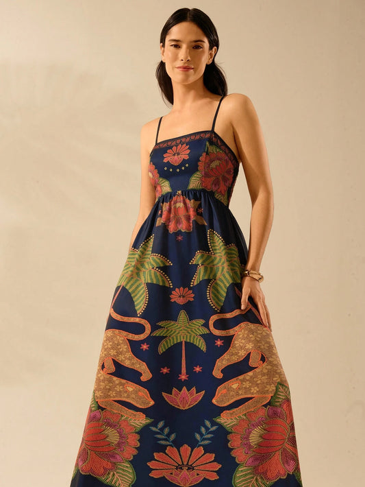 Vestido Hibisco Selvagem