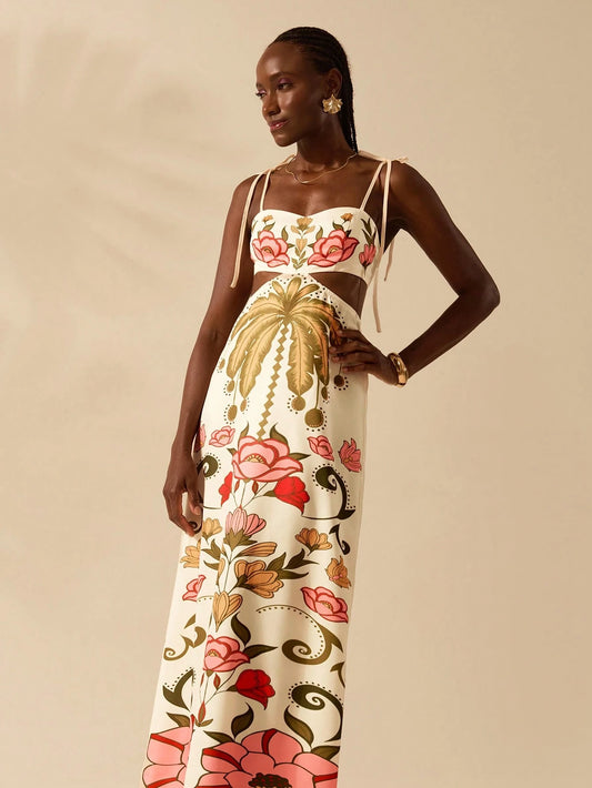 Vestido Longo Luz de Verão