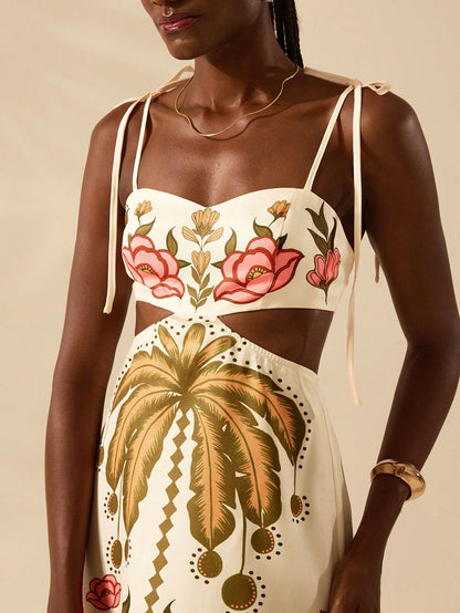 Vestido Longo Luz de Verão