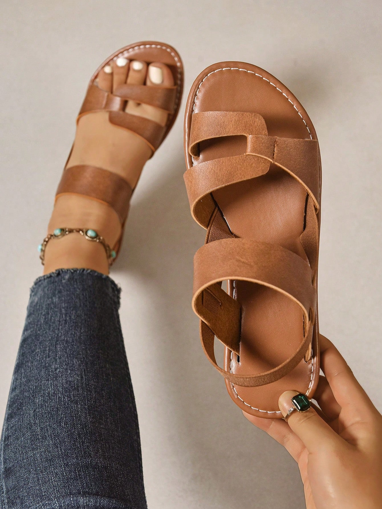 Sandália Livre Leve Belleboo©