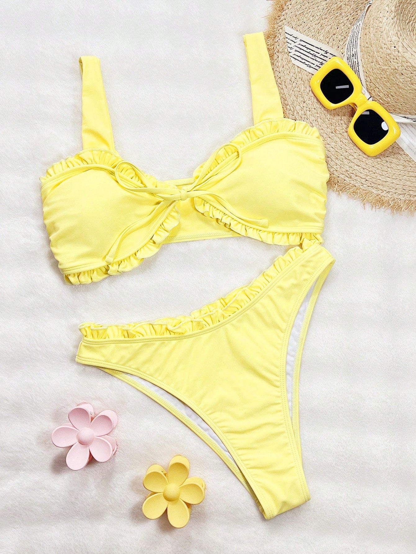BelleBoo Maiô Bikini com Babado