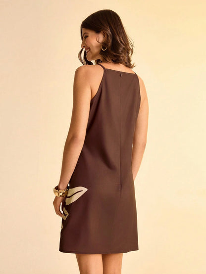 Vestido Curto Rainha Ônix