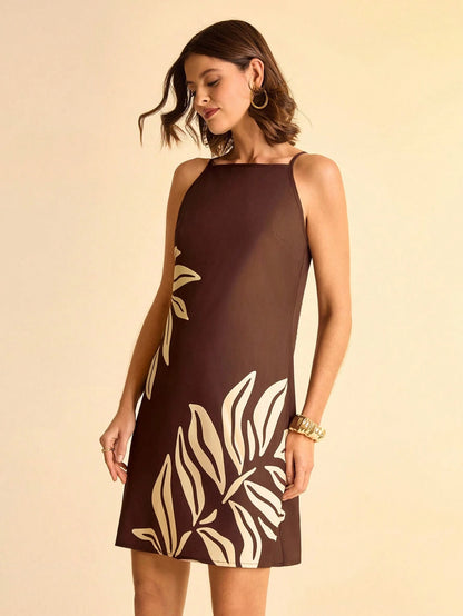 Vestido Curto Rainha Ônix