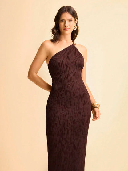 Vestido Luxo Bronze