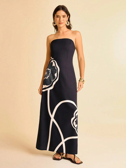 Vestido Noite Tropical