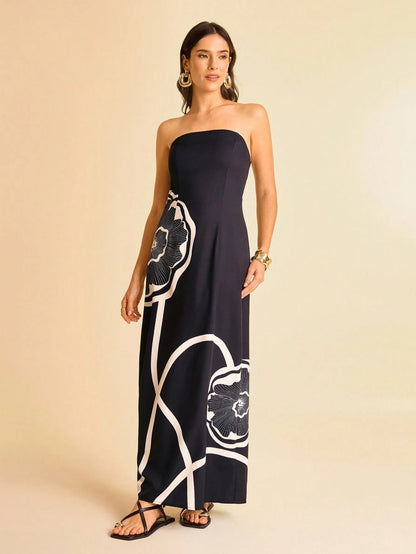 Vestido Noite Tropical