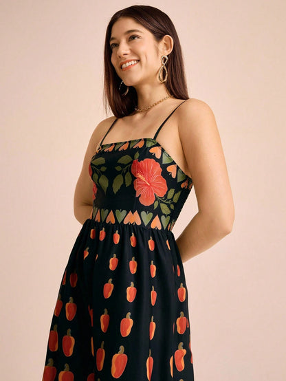 Vestido Alma Tropical