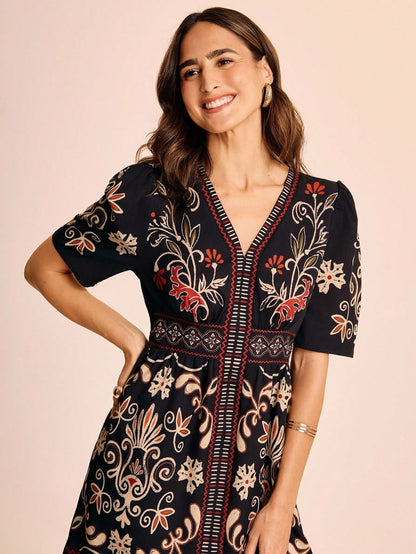 Vestido Ondas de Luz