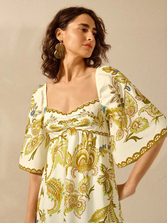 Vestido Encanto Floral