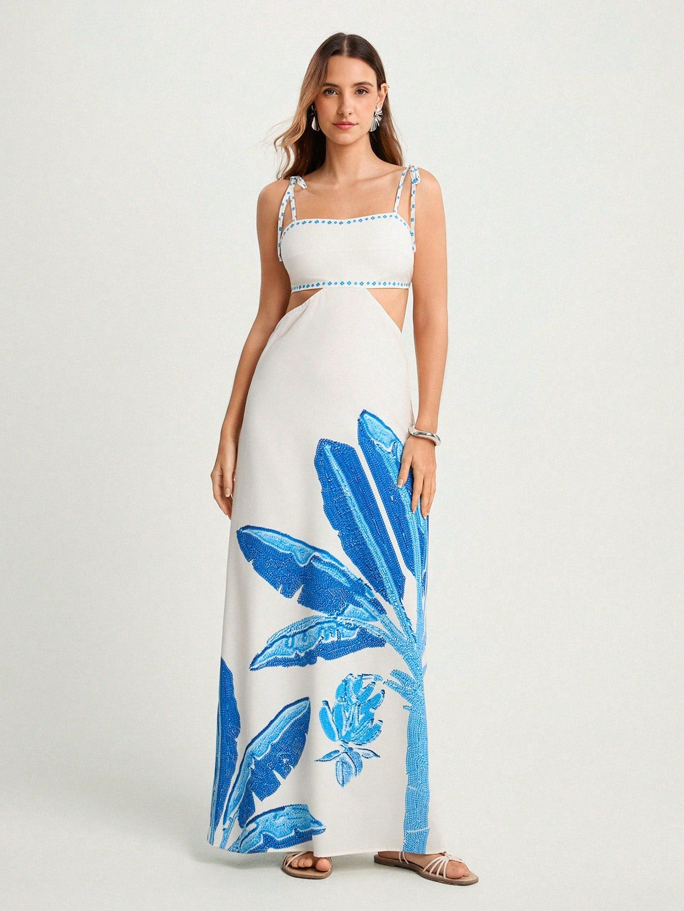 Vestido Longo Aurora Rosé