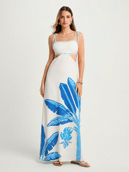 Vestido Longo Aurora Rosé