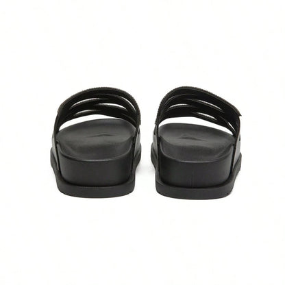 Sandália Riviera Shine – Rasteirinha com Strass Easy Slip BelleBoo©