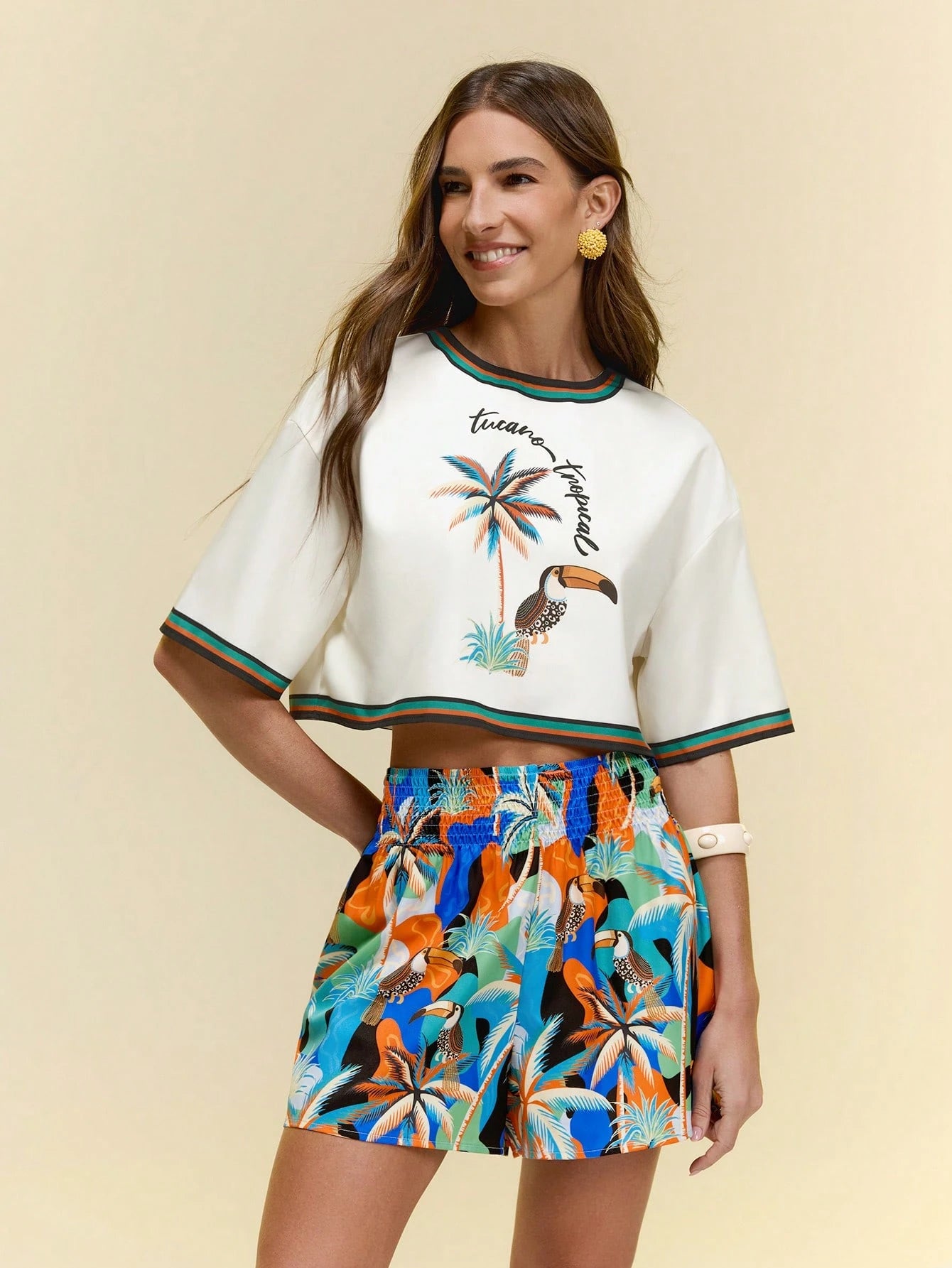 Top Cropped Mistério de Seda