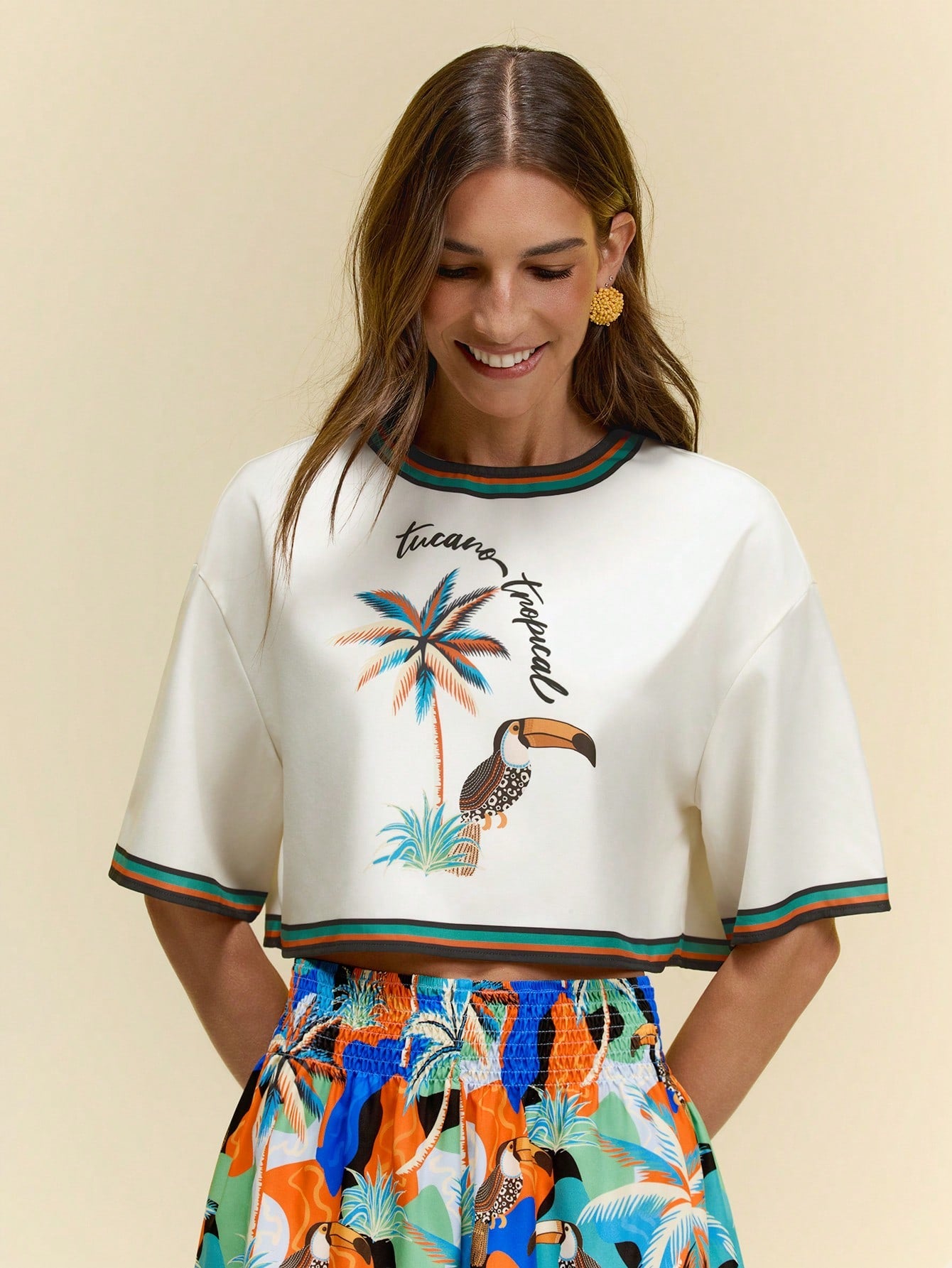 Top Cropped Mistério de Seda