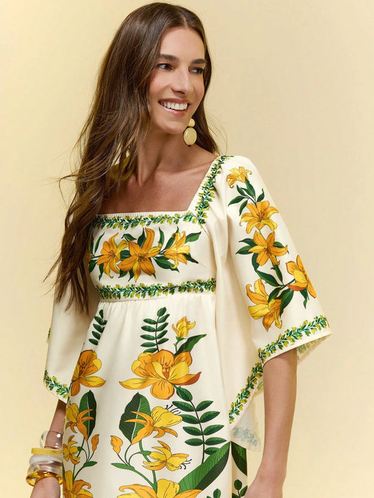 Vestido Essência Floral