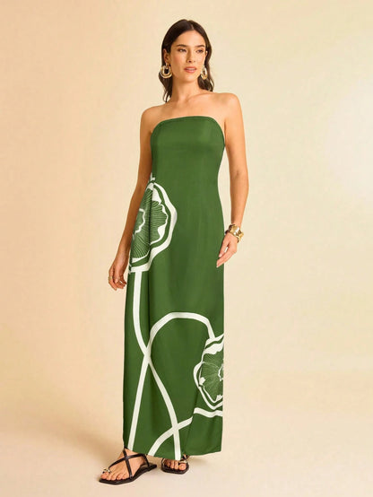 Vestido Noite Tropical