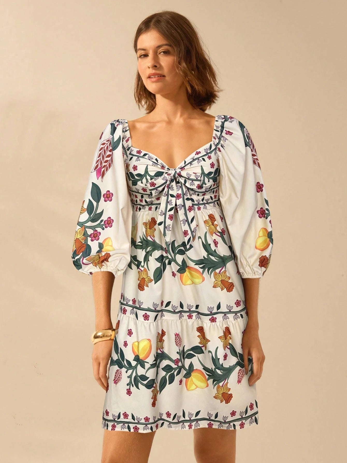 Vestido Jasmim Solar