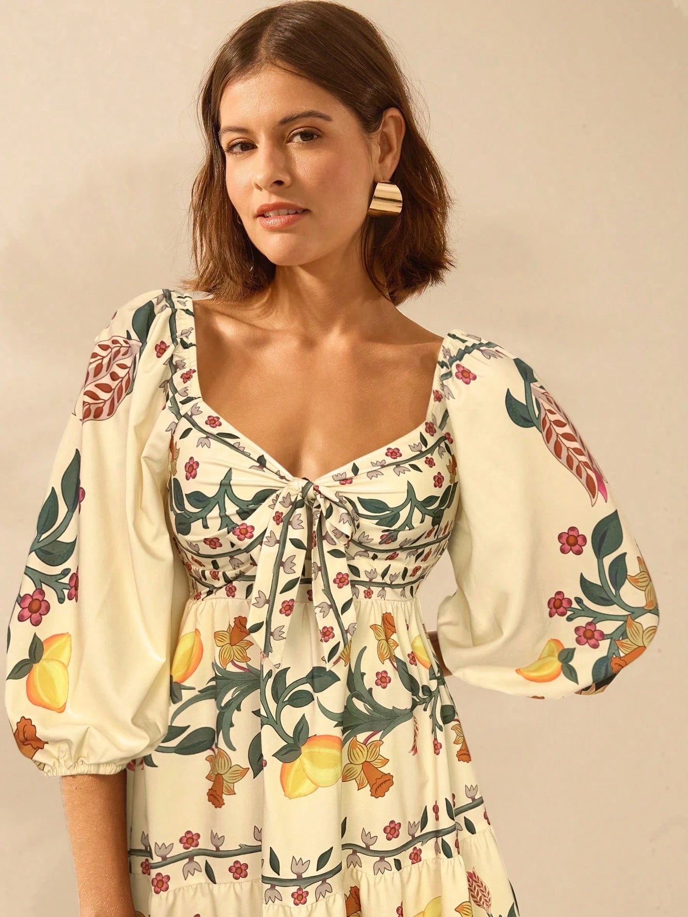 Vestido Jasmim Solar