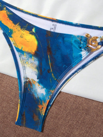 Aqua Dream – Biquíni Estampa Aquarela BelleBoo