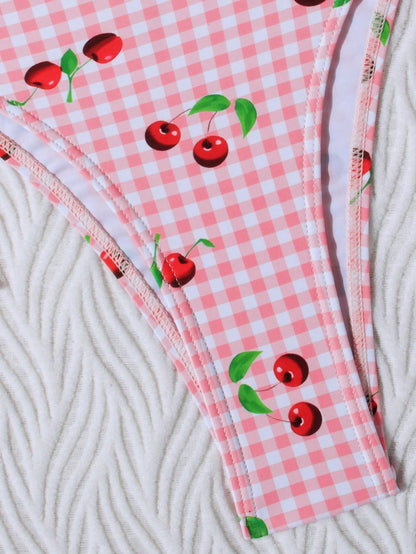 Cherry Bliss – Biquíni Triângulo com Babados BelleBoo