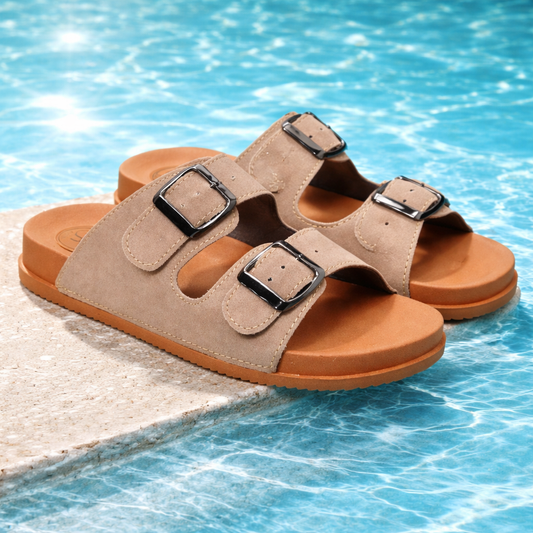 Sandália Urban Free – Papete Unissex Vegana com Fivelas Ajustáveis BelleBoo©